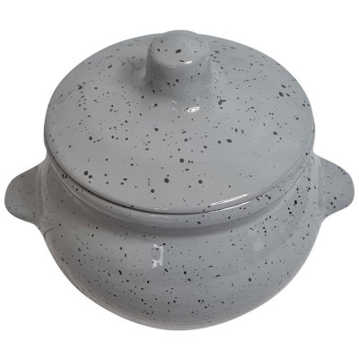 Горшок для жаркого 0.5л с ручками туман MALLONY 109524-1