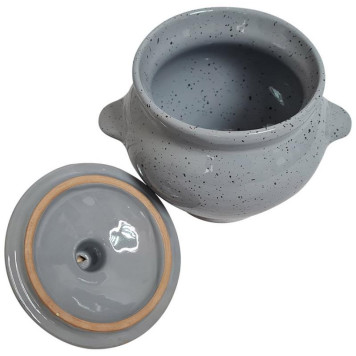 Горшок для жаркого 0.5л с ручками туман MALLONY 109524-2