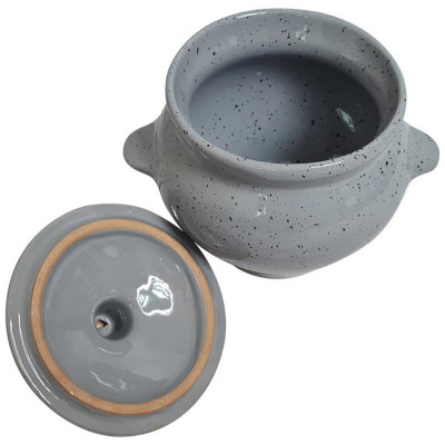 Горшок для жаркого 0.5л с ручками туман MALLONY 109524-2