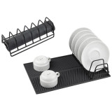 Сушилка для посуды IDEA 'Рыжий кот' 6 секций MALLONY 109742