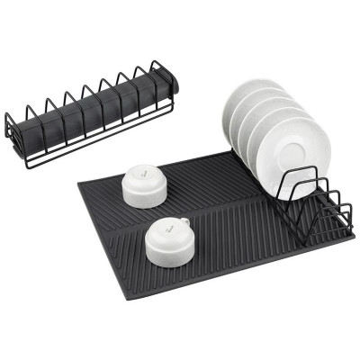 Сушилка для посуды IDEA 'Рыжий кот' 8 секций MALLONY 109743
