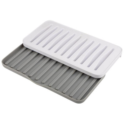 Сушилка для посуды IDEA 'Рыжий кот' складная MALLONY 109744-2