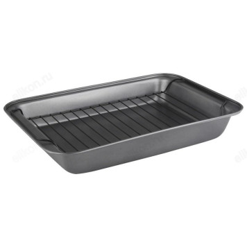 Форма для выпечки MALLONY R-055 с решеткой 37*25*5-1