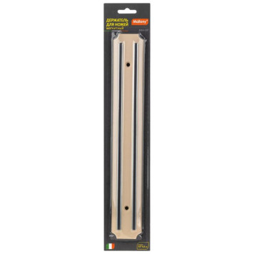 Магнитный держатель для ножей MKH-33P бежевый MALLONY 310887-3