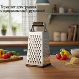 Терка MALLONY PRATICO 26см 310894 четырехгранная