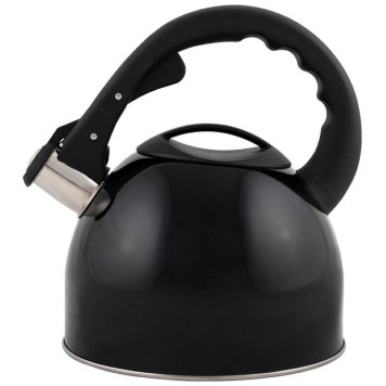 Чайник из нерж. стали MAL-042-N (2.5л, со свистком, черный) MALLONY 910088-2