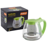 Чайник заварочный Decotto-750 с пластиковой ручкой MALLONY 910106