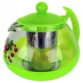 Чайник заварочный Decotto-G-750 с пластиковой ручкой MALLONY 910114