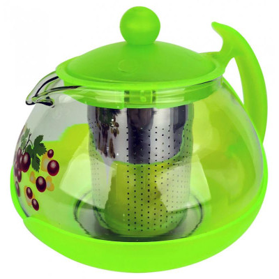Чайник заварочный Decotto-G-750 с пластиковой ручкой MALLONY 910114
