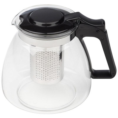 Чайник заварочный CLASSICA 1100мл из жаропрочного стекла с фильтром из нерж.стали MALLONY 910131-1