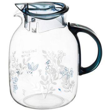 Кувшин La Caffetteria 2.0л из термостойкого стекла с крышкой MALLONY 910138