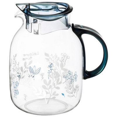 Кувшин La Caffetteria 2.0л из термостойкого стекла с крышкой MALLONY 910138