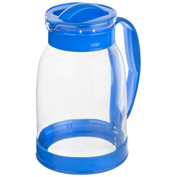 Кувшин Brocca-2400 из жаропрочного стекла с пластиковой ручкой MALLONY 910147-1