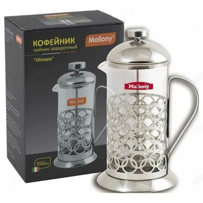 Френч-пресс MALLONY Олимпия T046-350ML 950100-1