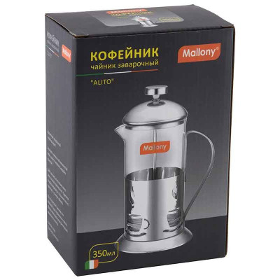 Чайник/кофейник (кофе-пресс) ALITO 350мл MALLONY 950149-1