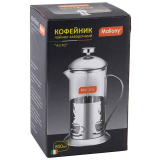 Чайник/кофейник (кофе-пресс) ALITO 800мл MALLONY 950151-1