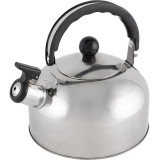 Чайник Casual, объем 1,5л, из нерж стали со свистком, зеркальная полировка корпуса MALLONY 958618