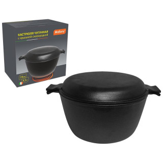 Кастрюля CC-24/45 с крышкой-сковородкой MALLONY 985009