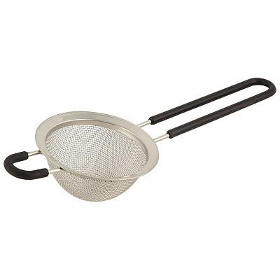 Сито-дуршлаг SETACСIO, 9.5 см (нерж. сталь, силикон.рукоятка) MALLONY 985529