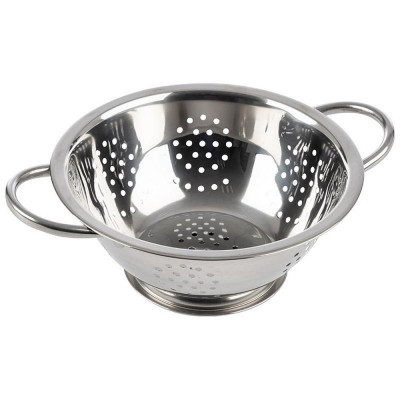 Дуршлаг CASUAL d22см нерж сталь с боковыми ручками на подставке MALLONY 985530