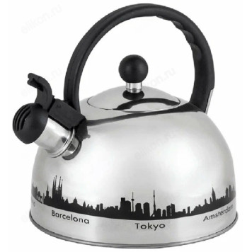 Чайник для плиты со свистком MALLONY MAL-CITY-01 3л индук/t рис