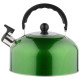 Чайник Casual, объем 2.7л, со свистком, из нерж.стали, окрашенный, зеленый MALLONY 985625