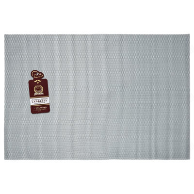 Салфетка сервировочная Marmiton Геометрия 30*45см ПВХ серебро-1