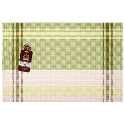 Салфетка сервировочная Marmiton Геометрия 30*45см ПВХ олива-1