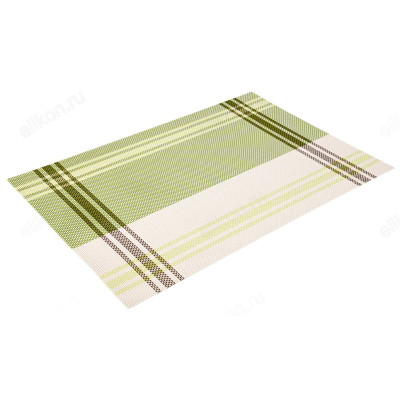 Салфетка сервировочная Marmiton Геометрия 30*45см ПВХ олива-2