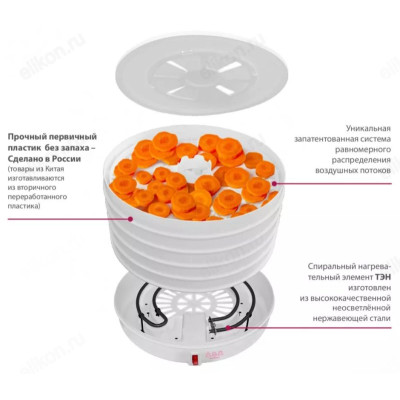 Сушилка для овощей Мастерица EFD-0501M-4
