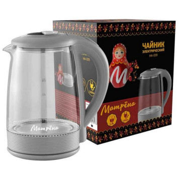 Чайник МА-009 серый МАТРЕНА 005417