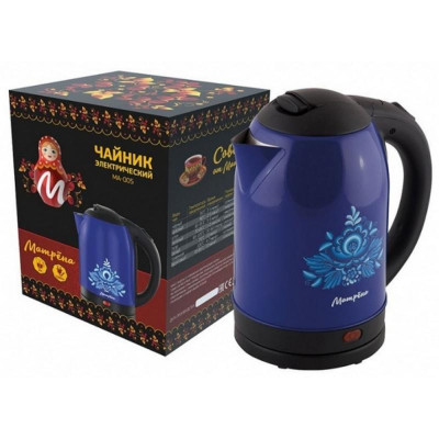 Чайник МА-005 синий гжель МАТРЕНА 006751