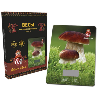 Весы кухонные МА-037 Грибы МАТРЕНА 007353