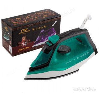 Утюг МАТРЁНА МА-045, 2200Вт пц, тефлон, зеленый-1