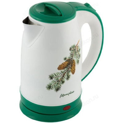 Чайник металлический МАТРЁНА МА-120 1,8л краш.шишк-1