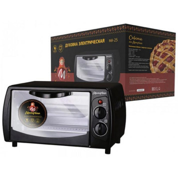 Духовка электрическая (005716) МАТРЕНА МА-25 черная