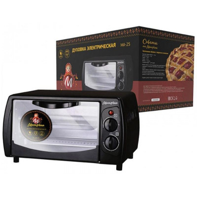 Духовка электрическая (005716) МАТРЕНА МА-25 черная