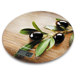 Весы кухонные коричневый MAXWELL MW-1468