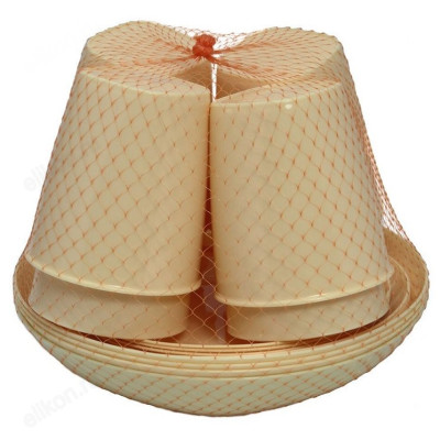 Набор дачный 4 персоны МИКС сетка-2