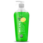 Гель для душа MILANA Бодрящая свежесть с маслом лемонграссов (флакон 750 мл) 125462 Гель для душа MILANA Бодрящая свежесть с маслом лемонграссов (флакон 750 мл) 125462