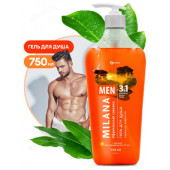 Гель для душа MILANA MEN Африканская саванна с маслом виноградной косточки (флакон 750 мл) 125781 Гель для душа MILANA MEN Африканская саванна с маслом виноградной косточки (флакон 750 мл) 125781
