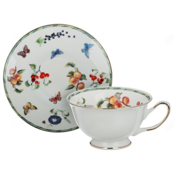 Набор чайный MILLIMI Баттерфлай 802-125 2 пр 220мЛ-3