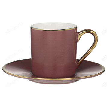 Набор кофейный MILLIMI Магма 802-498 2пр бургунди