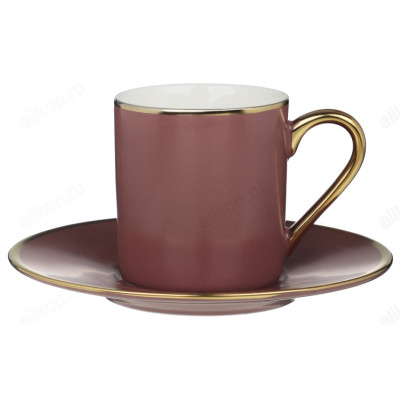 Набор кофейный MILLIMI Магма 802-498 2пр бургунди