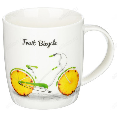 Кружка керамика MILLIMI Фрукты микс 360 мл 806-040-1