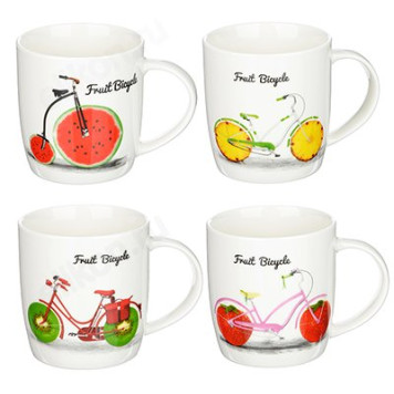 Кружка керамика MILLIMI Фрукты микс 360 мл 806-040