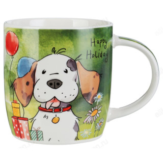 Кружка фарфор MILLIMI Верный друг 360мл 806-921-1