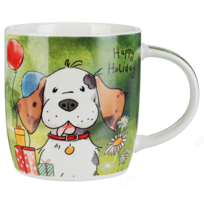 Кружка фарфор MILLIMI Верный друг 360мл 806-921-1