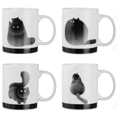 Кружка фарфор MILLIMI Любимчик 330мл 806-934