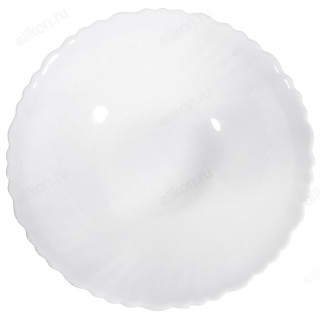 Салатник опаловое стекло MILLIMI Бьянко 24см 818-432-1